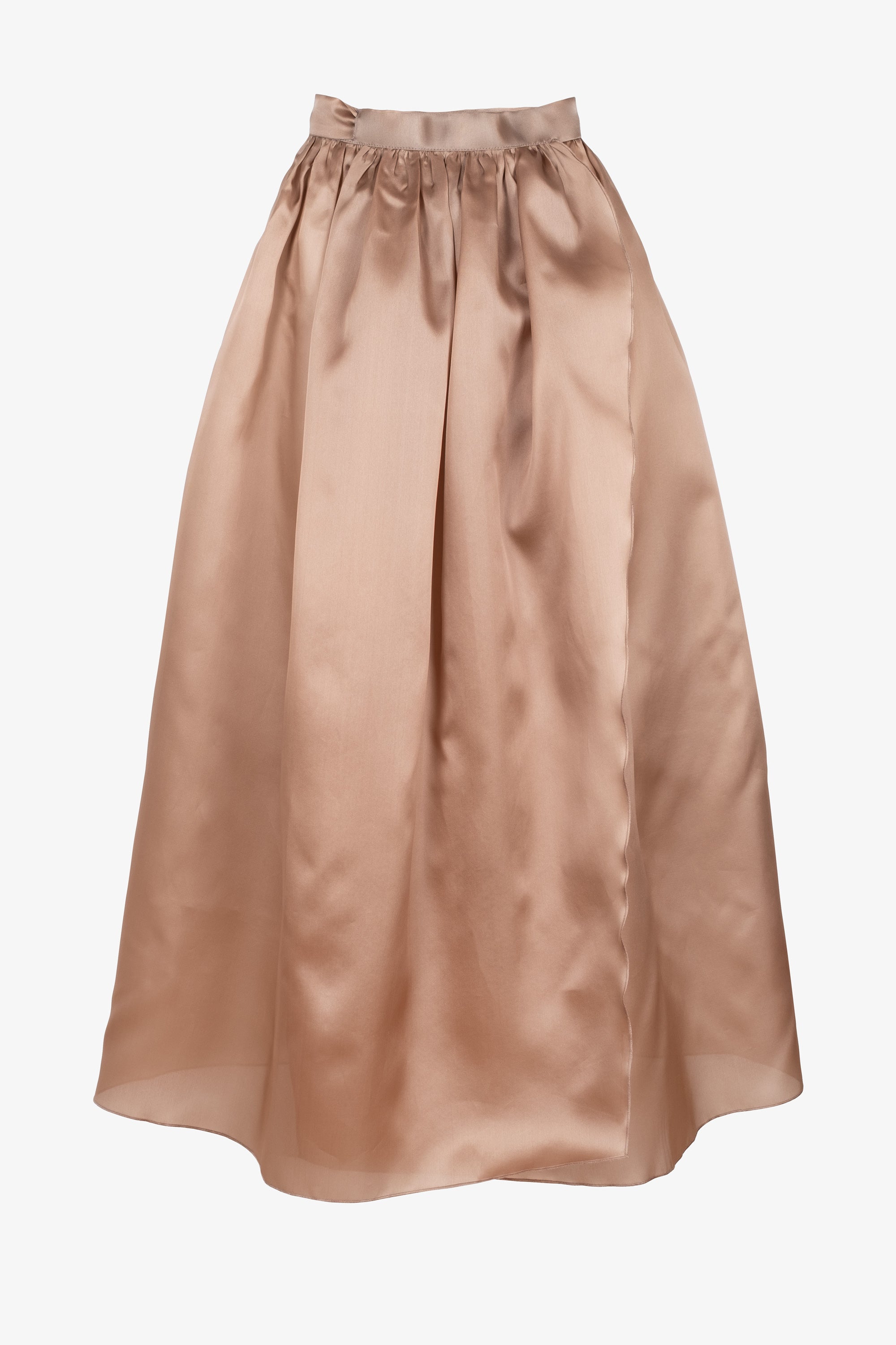 Beige Wrap Skirt Silk WRAP Silk Skirt – STUDIO 163