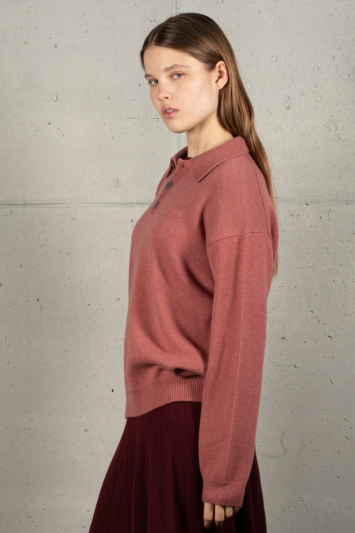 LEO heavy cashmere sweater