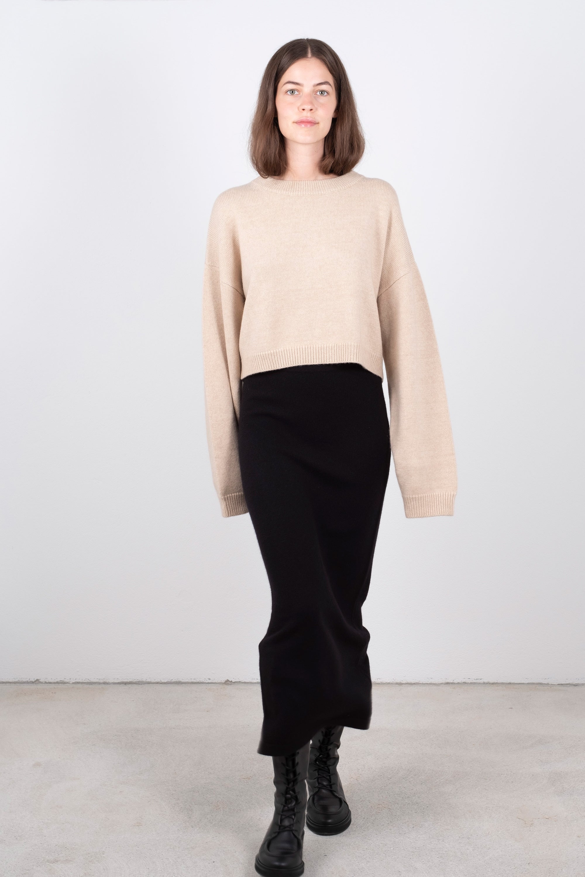 cropped TUYA Sweater