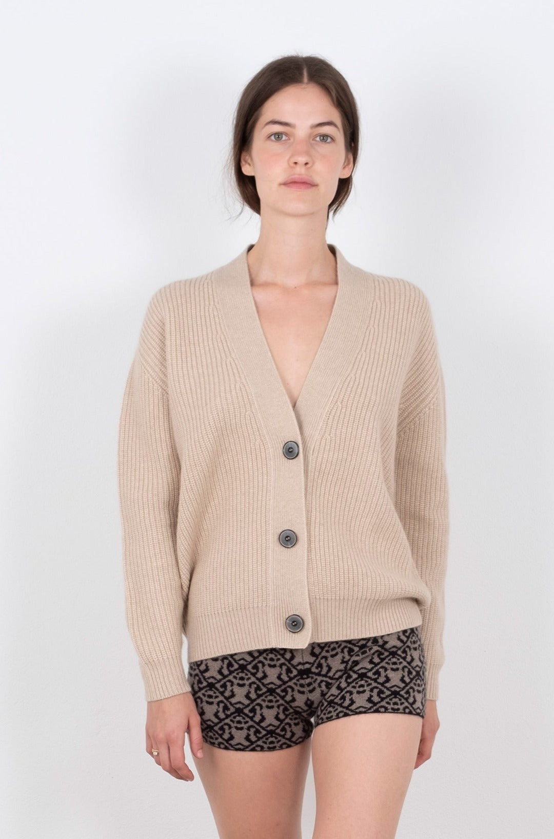 【SATIIIZ】Key Nordic Knit Cardigan Nordic Knit Cardigan – Y2HOUSE
