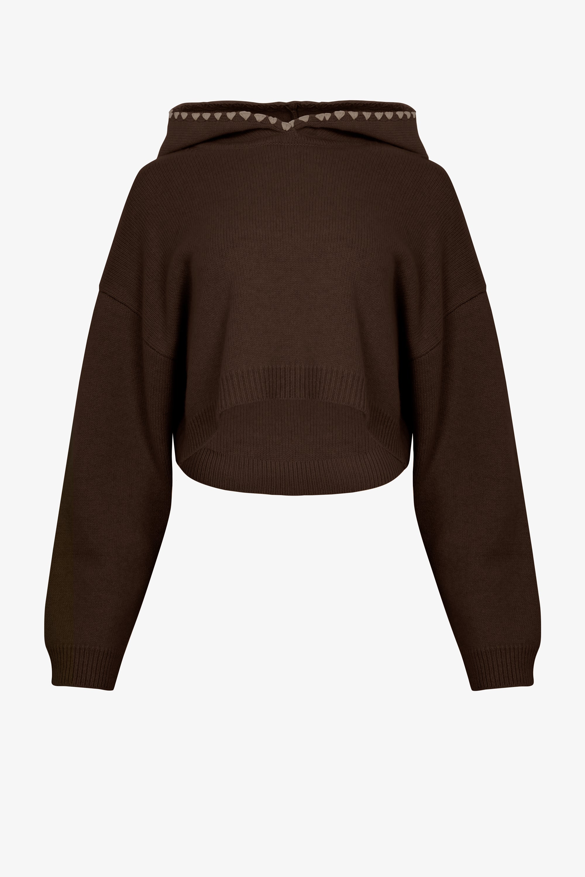 cropped hooded TUYA