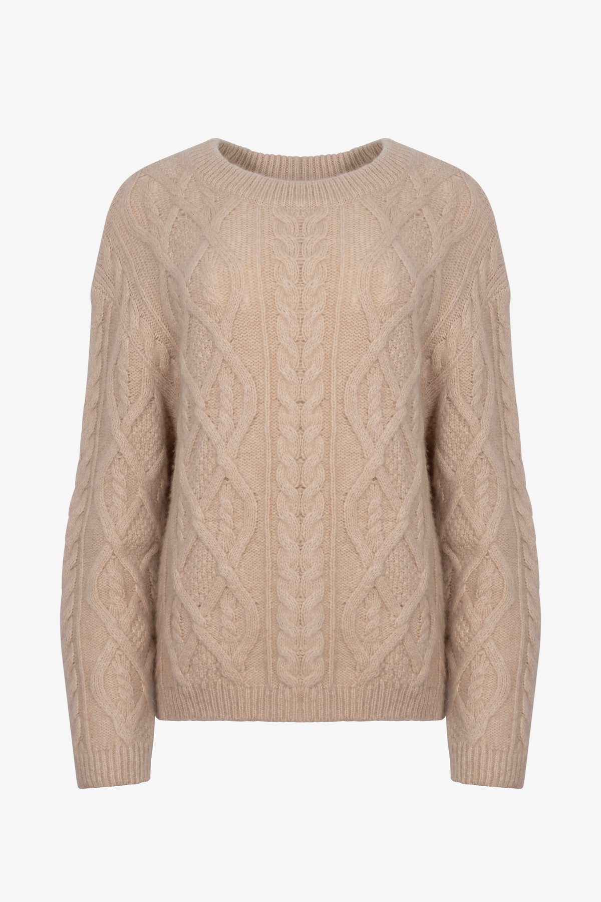 FLAN cable knit sweater