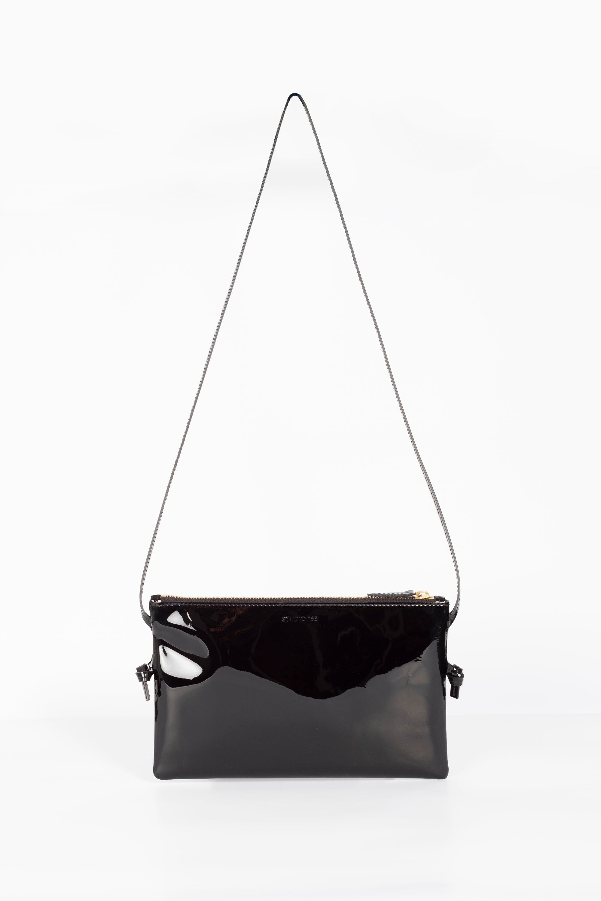 Cross bag patent black