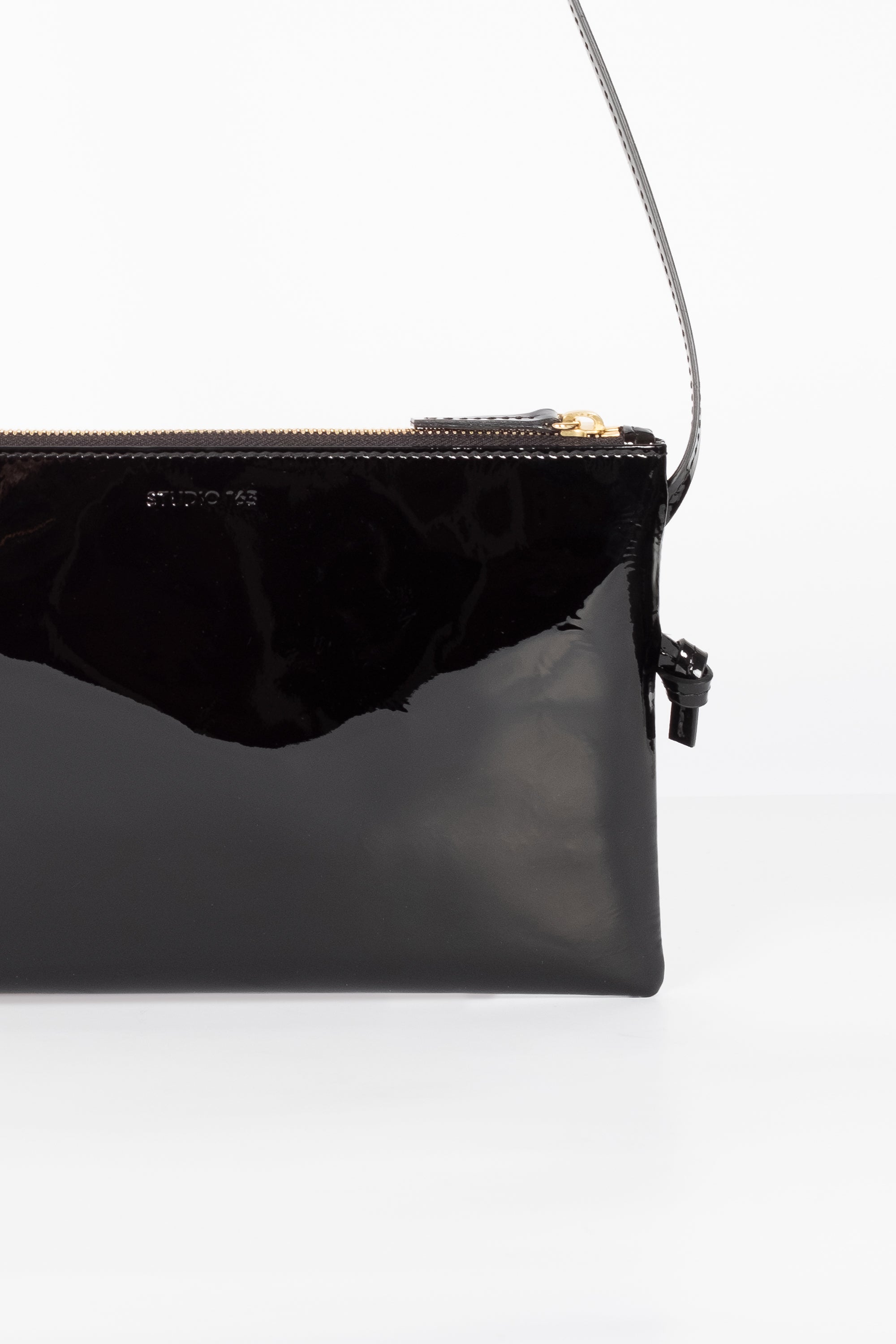 Cross bag patent black