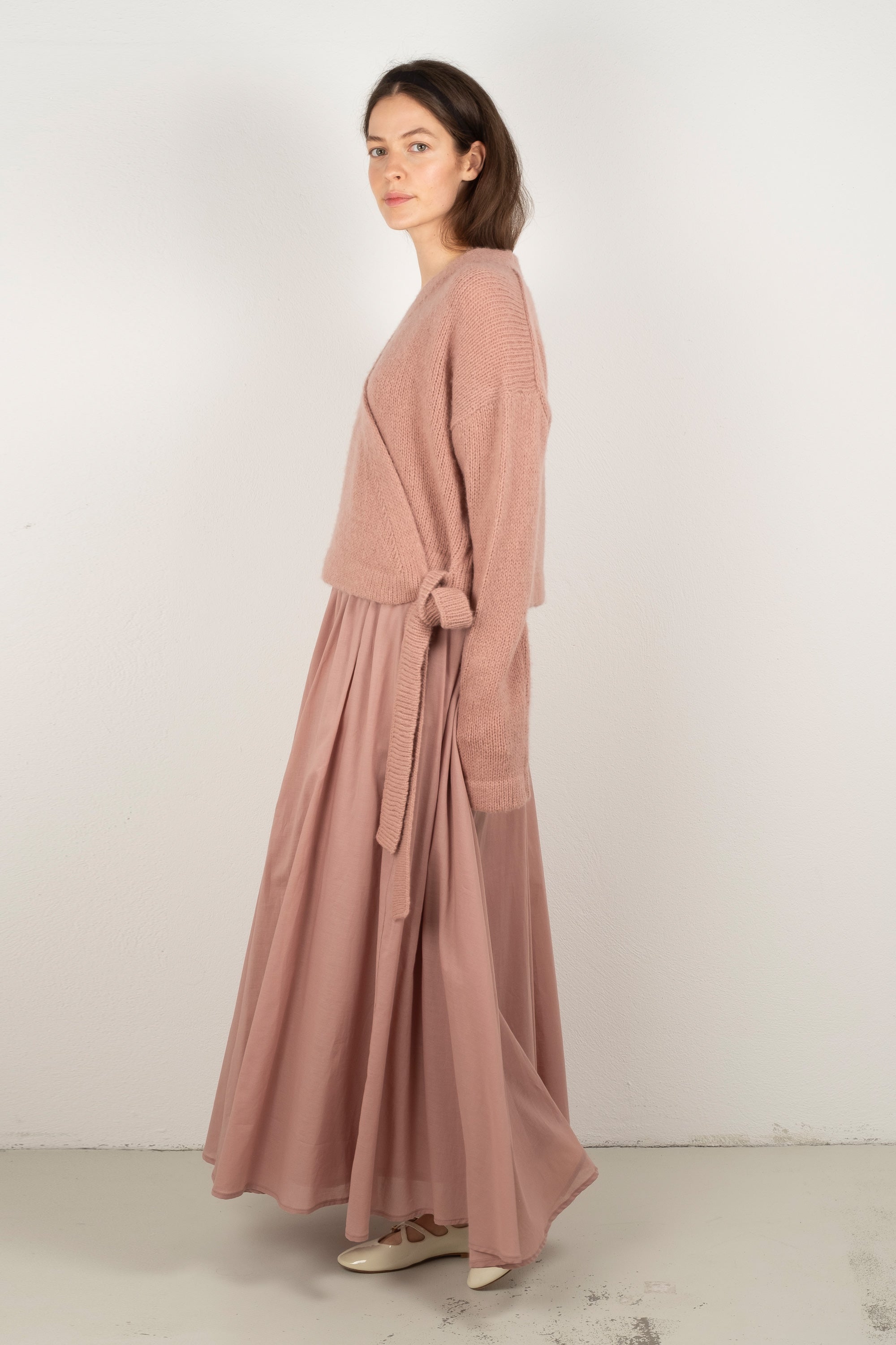 LONA Cardigan rosé