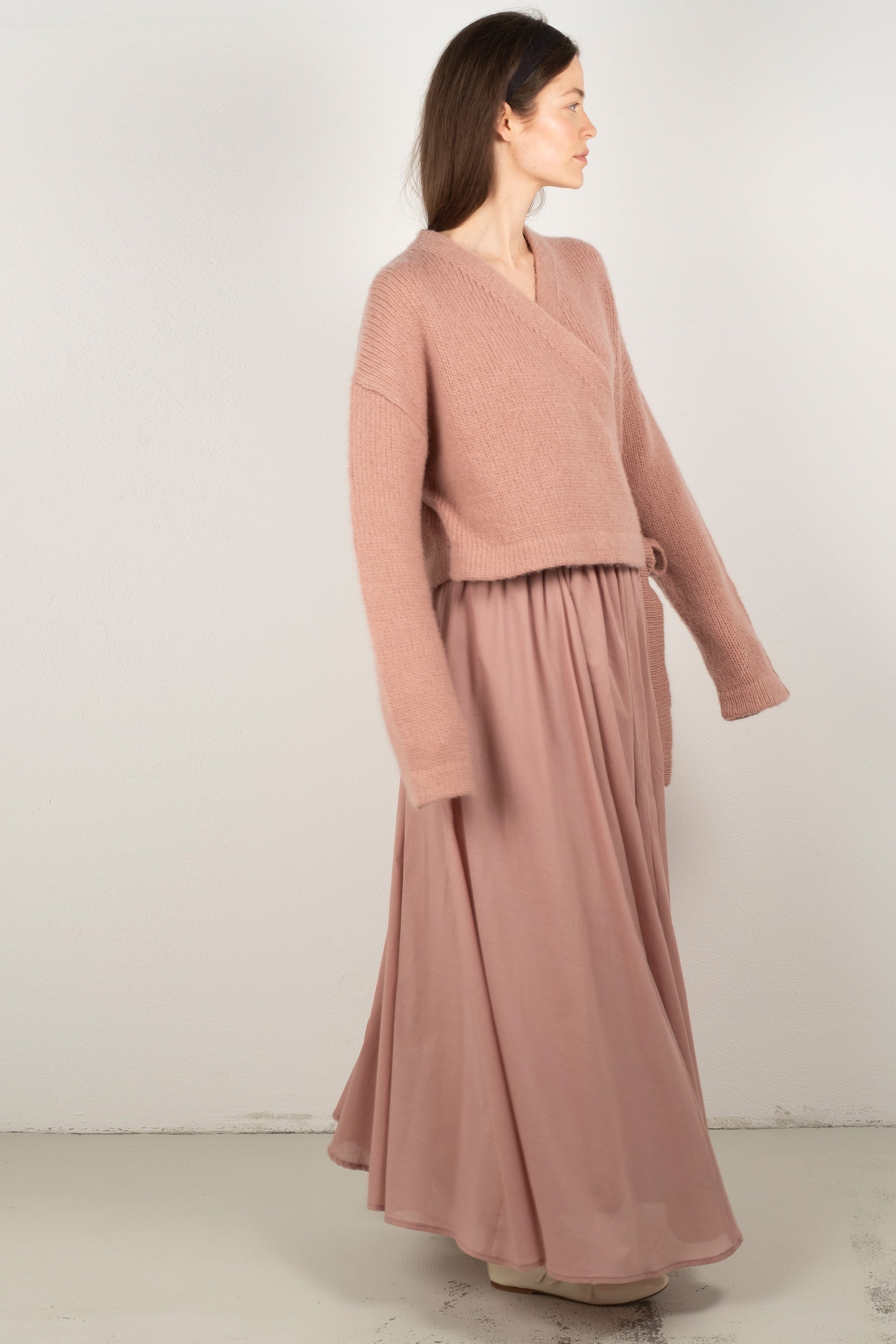 LONA Cardigan rosé