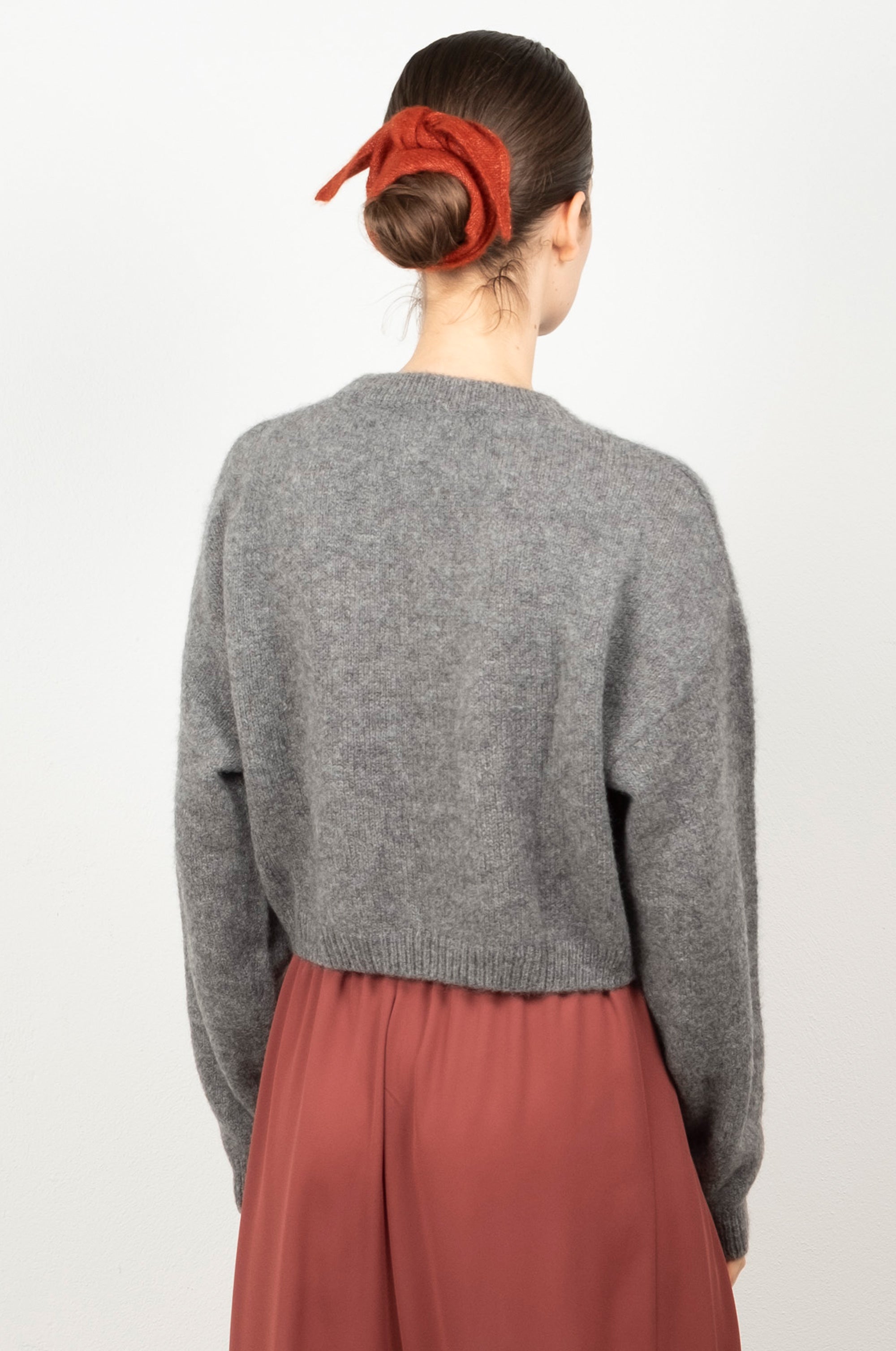 CROPPED FLUFFY TUYA Sweater