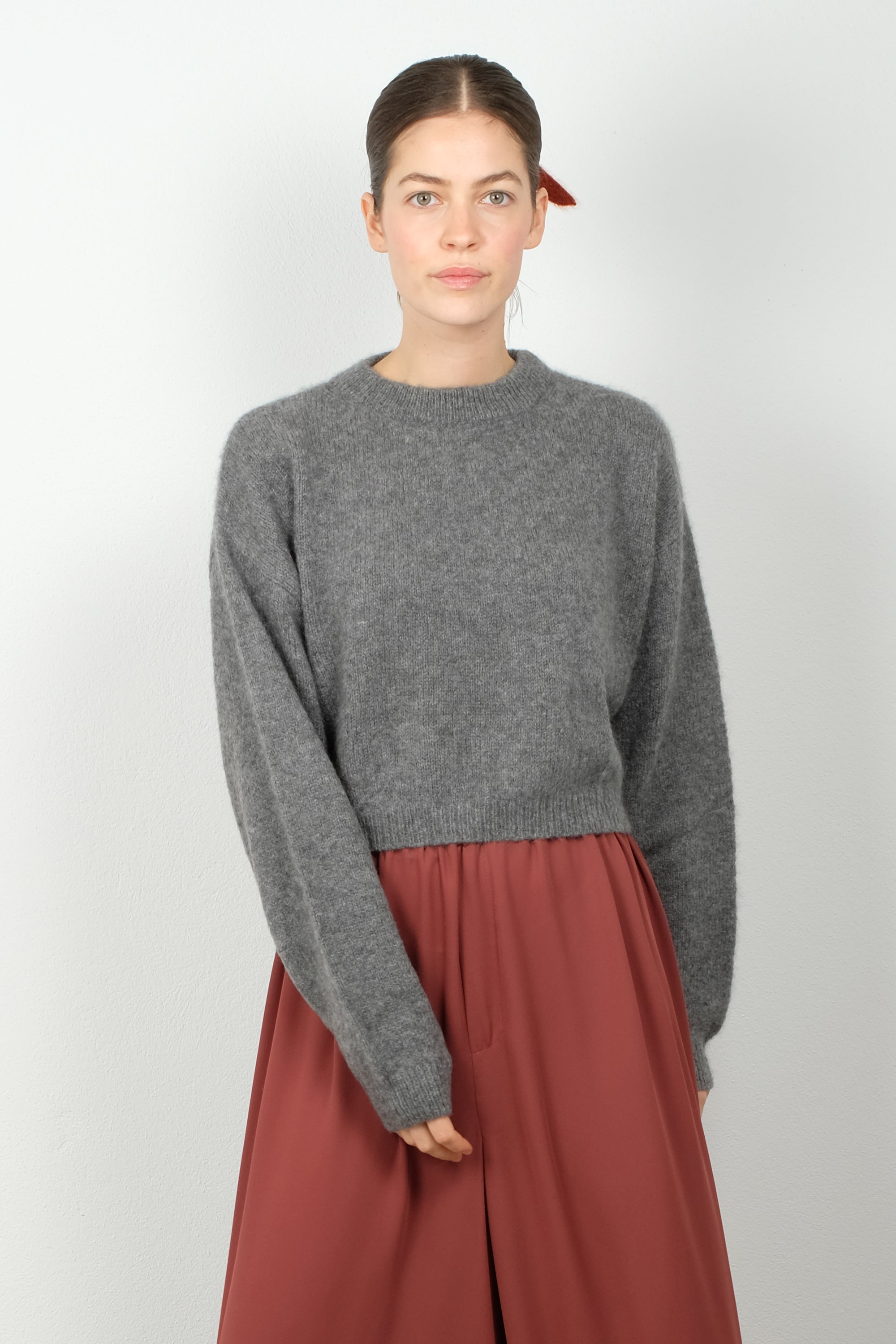 CROPPED FLUFFY TUYA Sweater