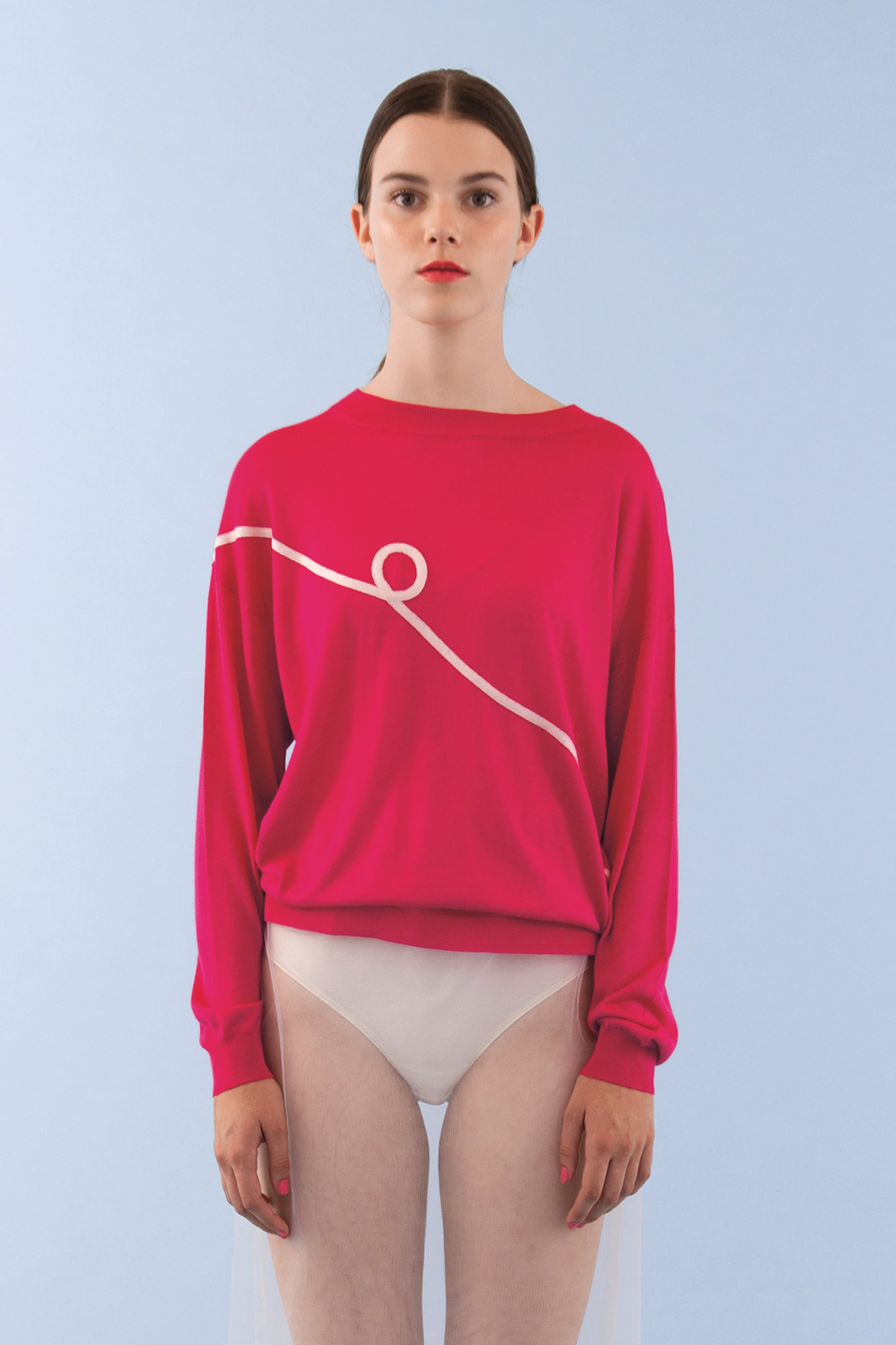 Light women's sweater "LOOP"