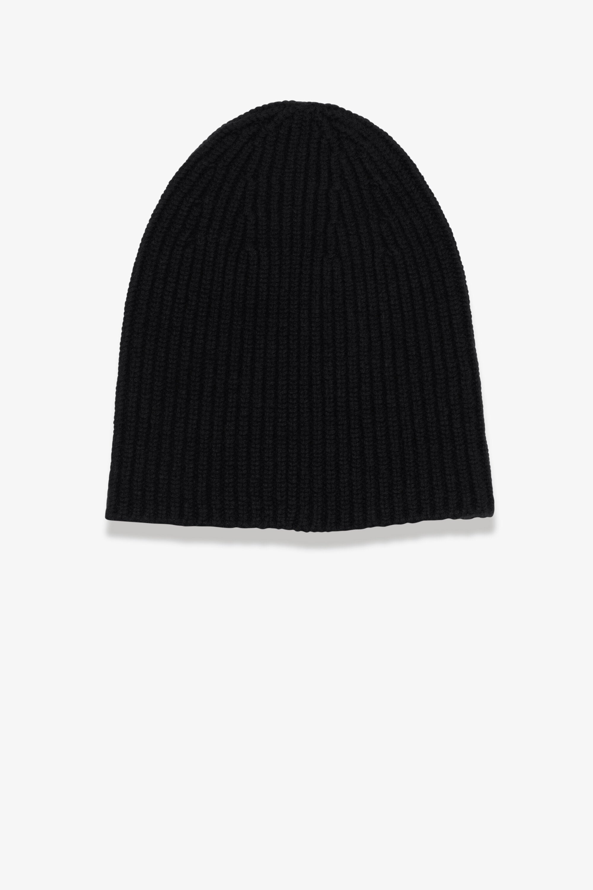 QARA Cashmere Cap black – STUDIO 163